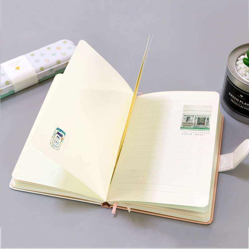 A5 свежий милый кожаный карманный Bullet Journal планировщик персональный органайзер