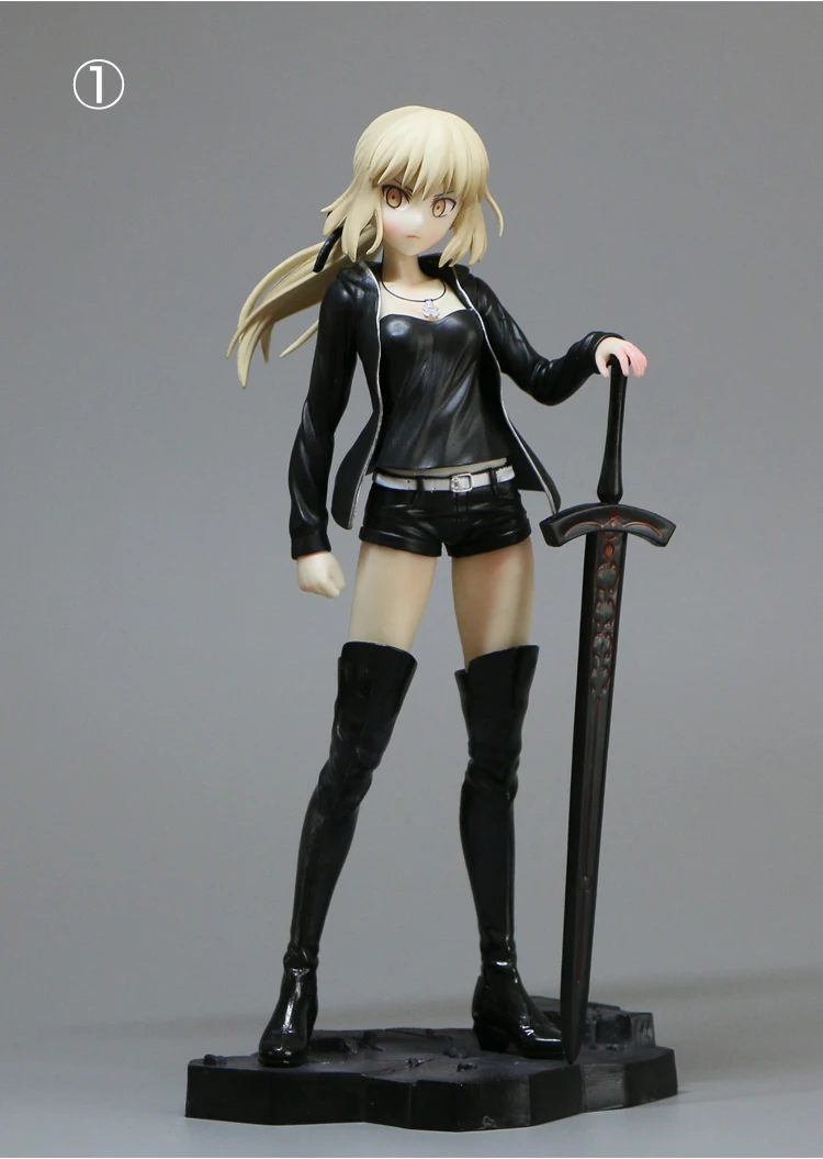 FGO Fate Stay Night Экстра неформальное платье Rea белая черная саблевидная фигурка модель