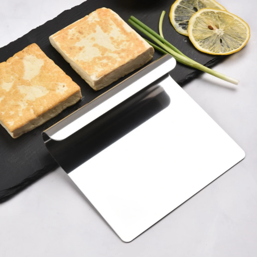 Нержавеющая сталь тесто для пиццы ножи тортов тофу скребок Кондитерские фрезы