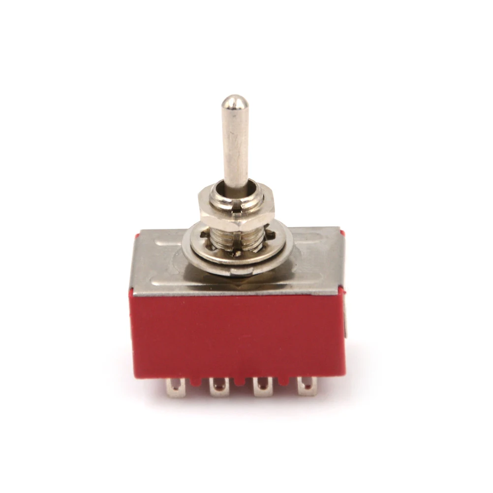 Горячая продажа 6A/125VAC 2A/250VAC 12 Pin 4PDT Вкл/вкл 2 положения мини MTS 402