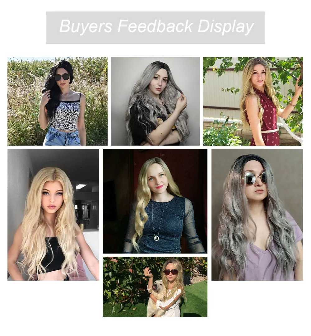 Парик для чернокожих женщин косплея штампованный великолепный Омбре черная