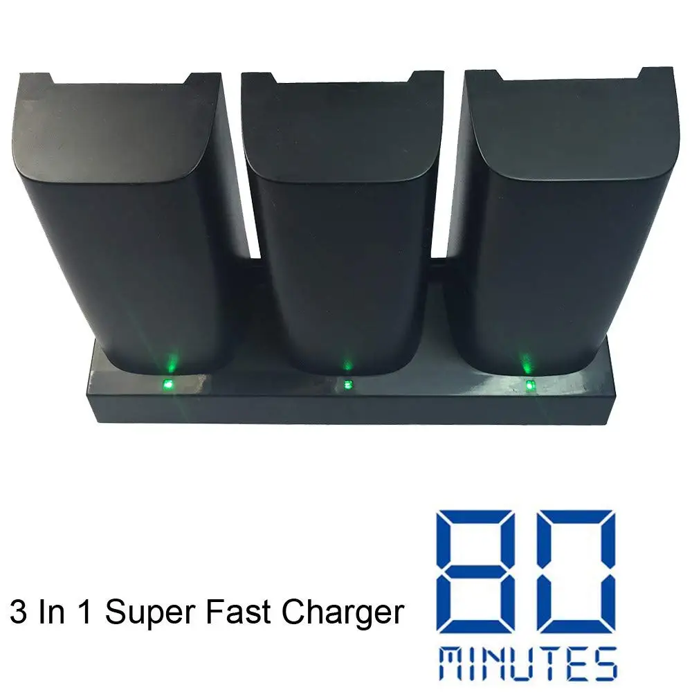 3 в 1 трехпортовое зарядное устройство для аккумулятора Parrot Bebop Mini Drone 0 адаптер