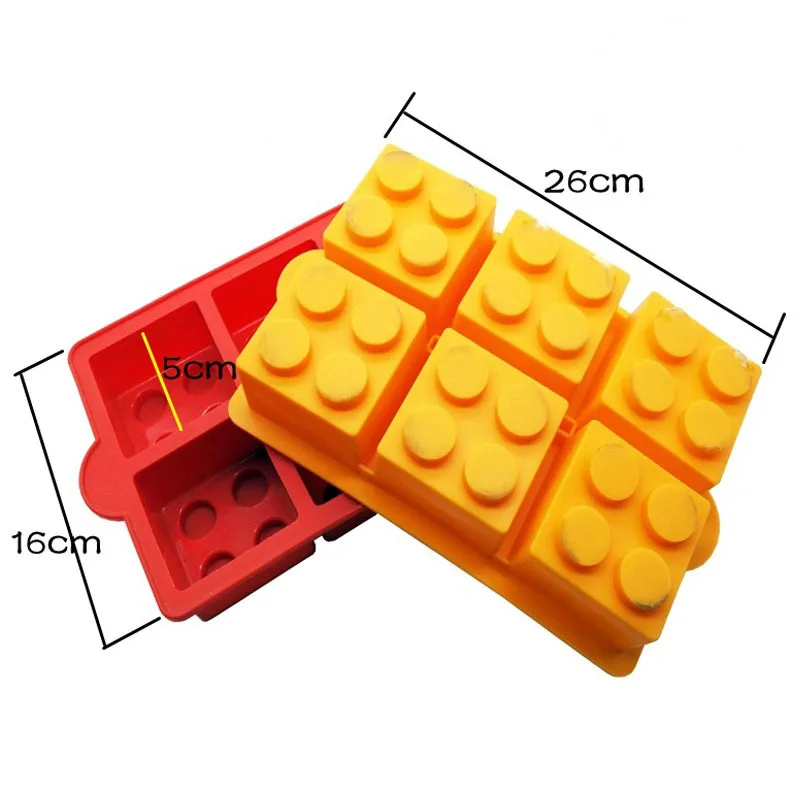 Lego блоки роботов форма для торта супер большие инструменты украшения тортов из