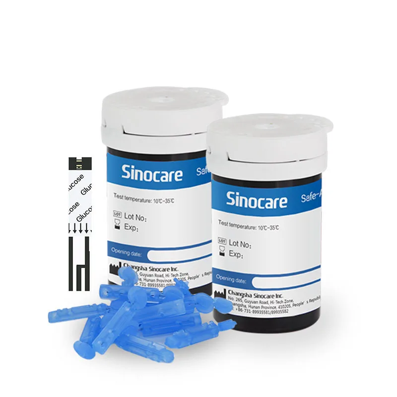 Sincare Diabetes Strips/Codefree Blood Glucose Test Strips 100/200/400 pcs (Only for Safe-Accu) | Красота и здоровье