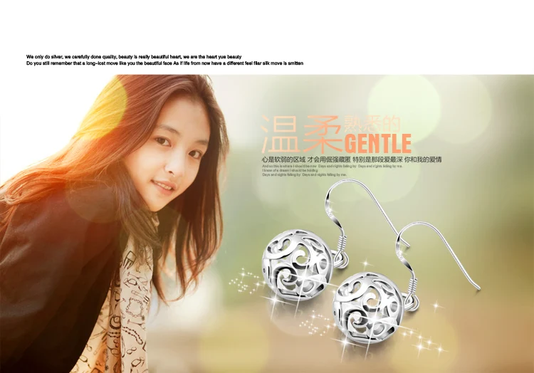 Женские круглые серьги из серебра 925 пробы в этническом стиле | Украшения и