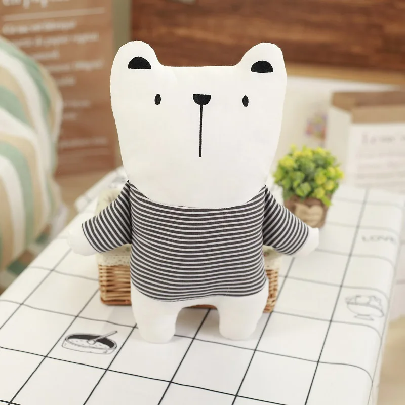 

Lucky Boy Sunday Unicorn Rabbit Bear Cotton Pillow Cushion Soft Appease Doll Animals Plush Toy Baby Room Decoration Kids Gift