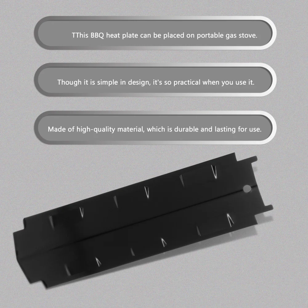 

4Pcs Grill Heat Plates Stove Insulation Boards Flame Tamer Gas Grill Accessories