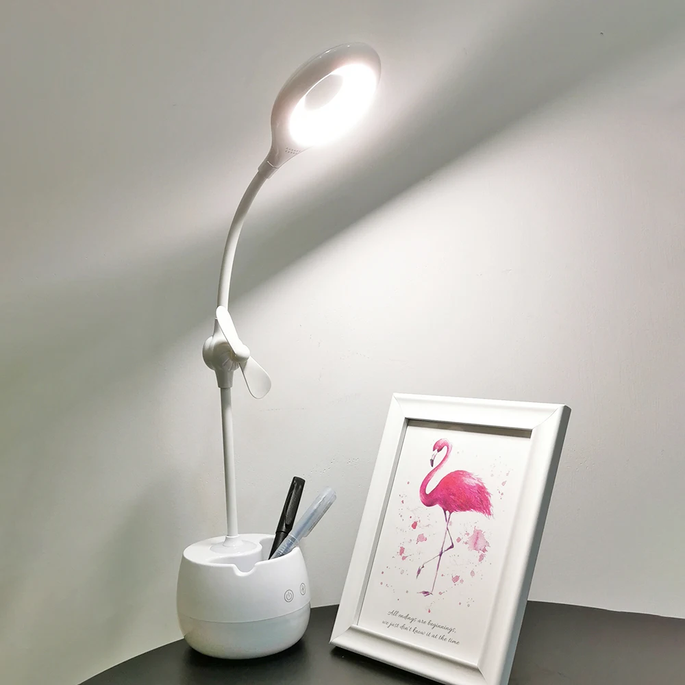 Сенсорный выключатель 3 режима светодиодная настольная лампа с мини