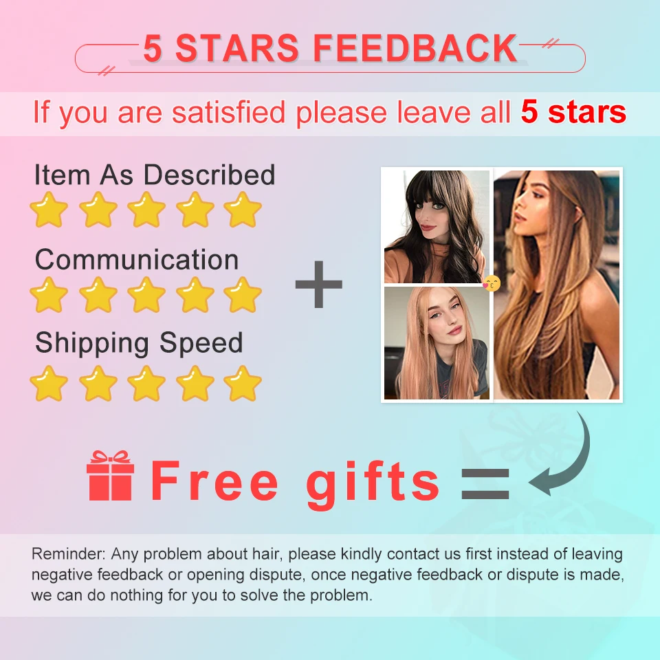 

AISI BEAUTY Long Straight Black Wigs Middle Part Hairline Red White Golden Synthetic Wigs for Women High Resistant Daily Cosplay