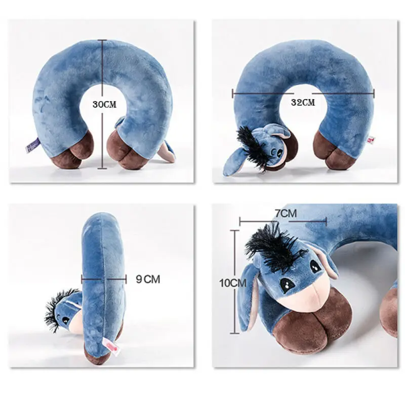 Новинка 2020 дорожная подушка для шеи с милым животным мягкая U-образная из пены