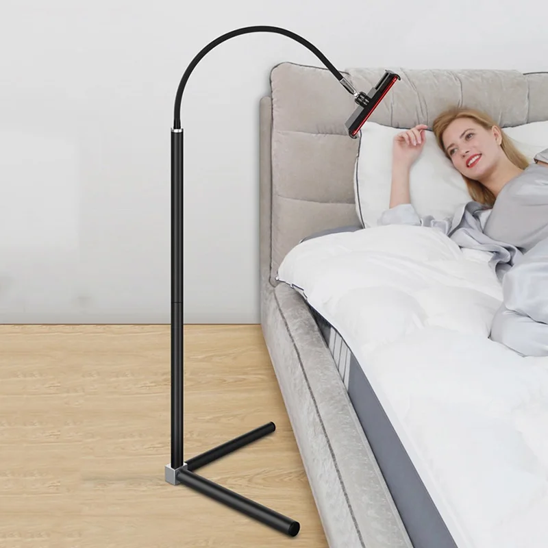 

Tablet Stand Phone Holder Stands Adjustable Tripod Floor Stand Mobile Phone Tablet Sofa Bed Stand for IPAD Air Pro 10.5 Mount