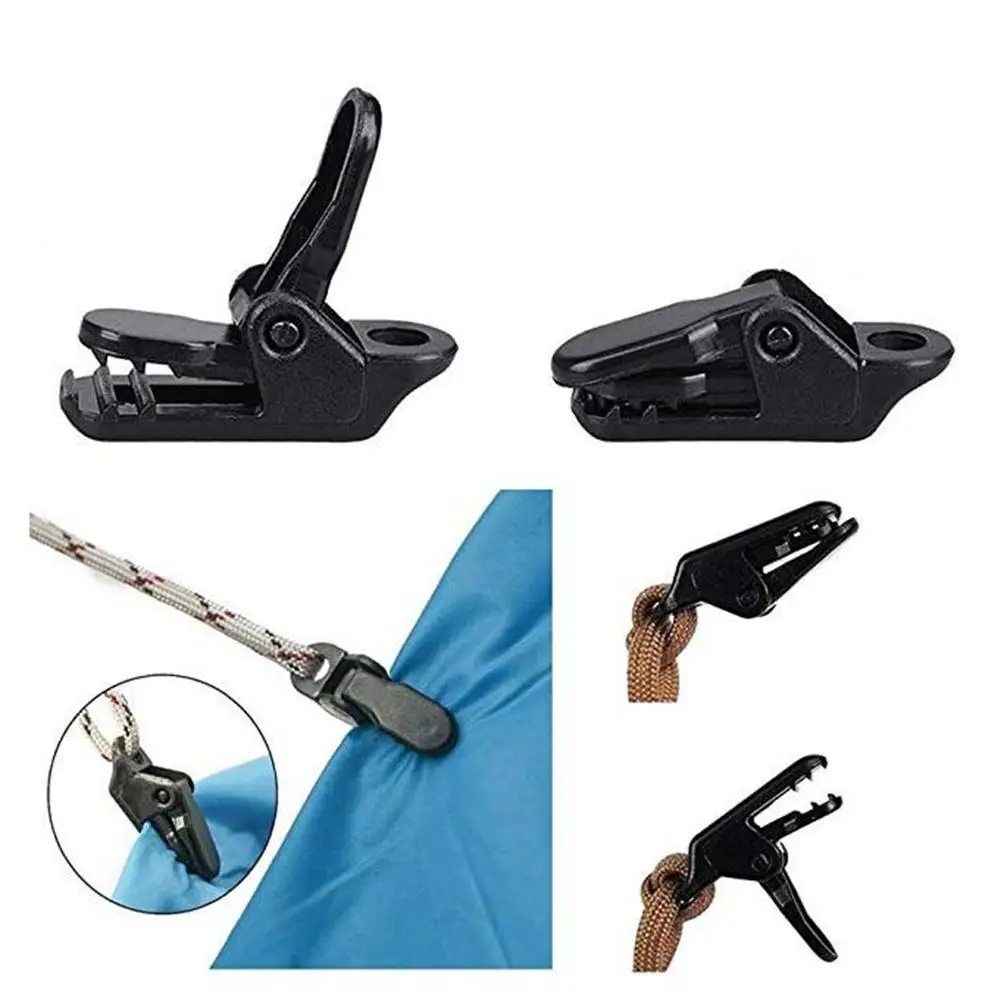 Палатка зажим Пластик защищенный крокодил ремень клип заколка Утконос Открытый