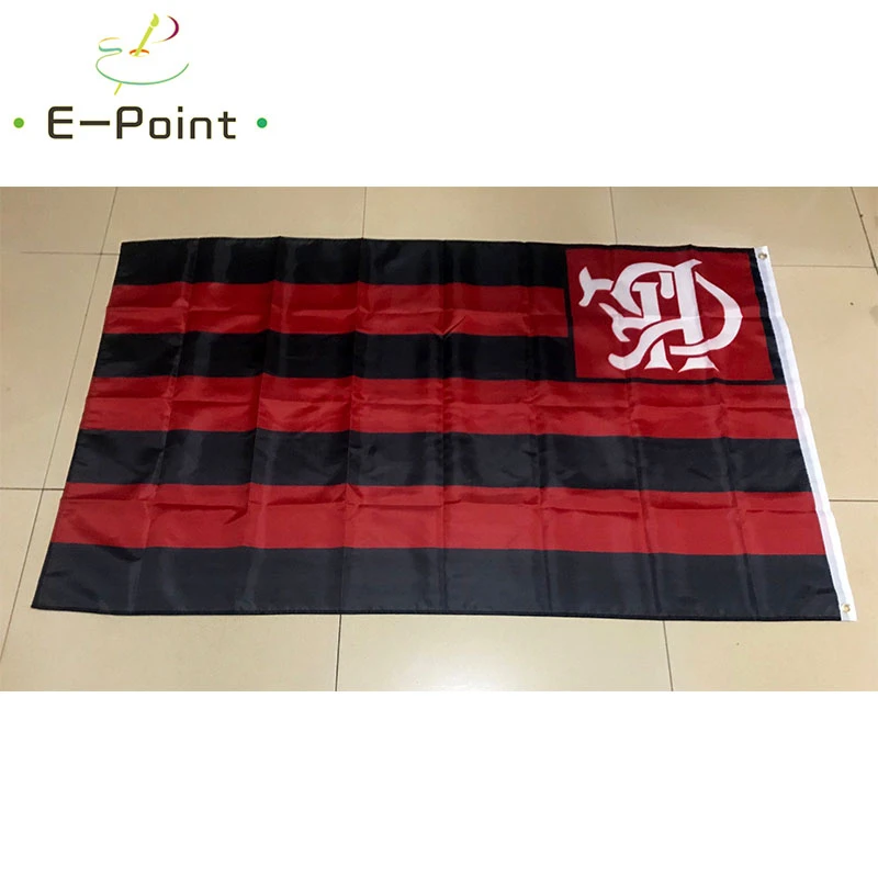 Флаг Бразилии Clube de Regatas do Фламенго RJ 3ft* 5ft(90*150 см) размер рождественские украшения для домашнего флага баннер подарки