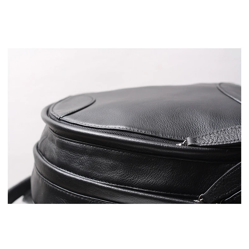 Маленькая женская сумка-рюкзак из натуральной воловьей кожи сумка для