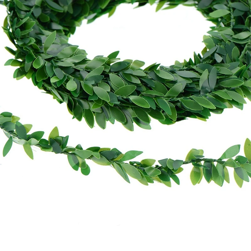 7.5M Artificial Ivy Garland Foliage Green Leaves Simulated Vine For Wedding Party Ceremony Diy Headbands Promotion - купить по