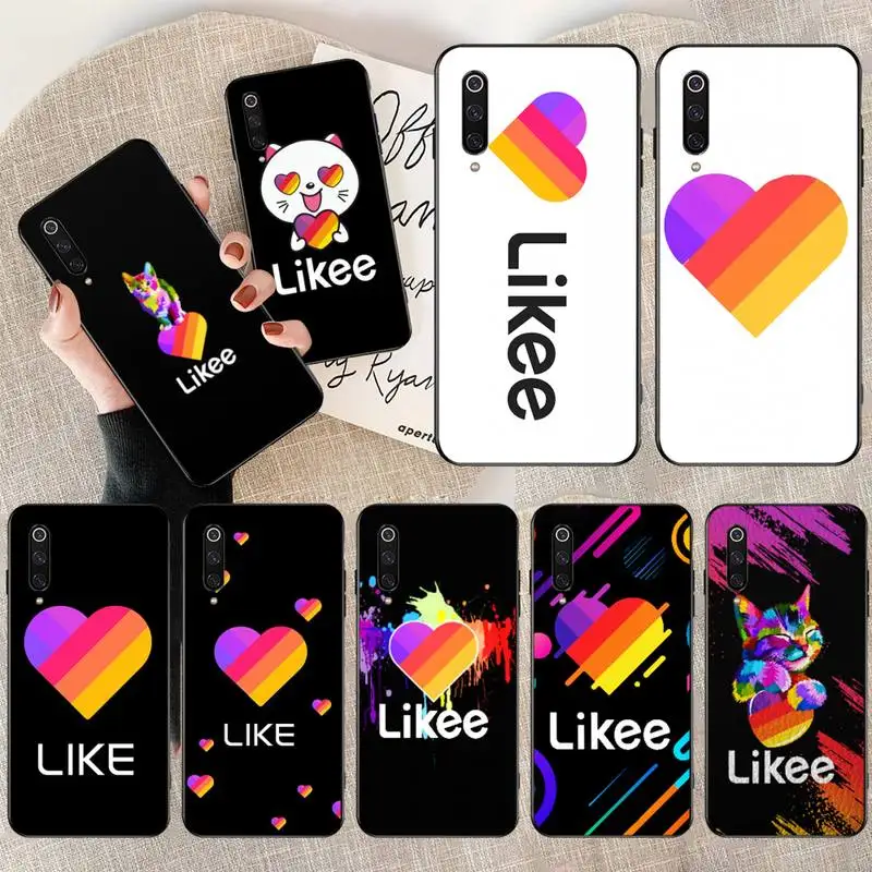 Черный мягкий чехол для телефона с изображением кошки кролика пенгувани Xiaomi Mi10