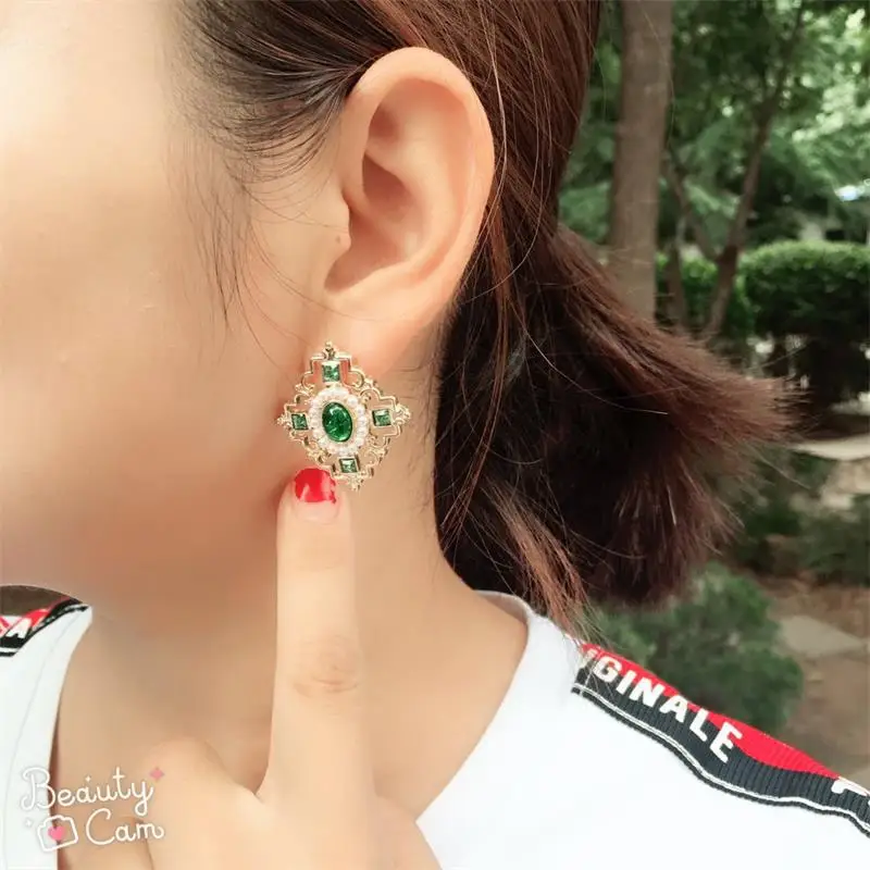 Предотвращение неисправности винтажные модные серьги без проколов ушей клипсы