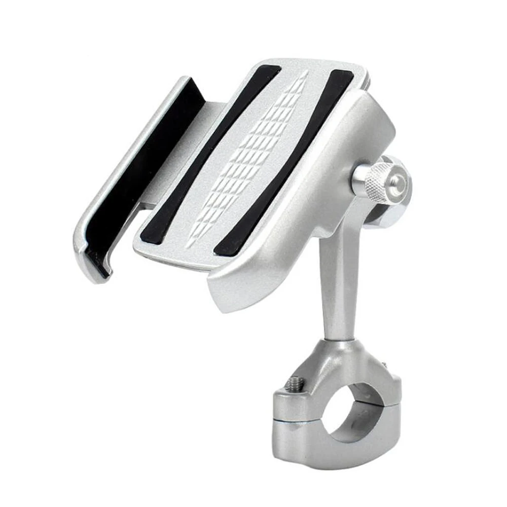 

Bicycle Motorcycle Mobile Phone Holder Stand 360 Degrees Rotation Fixed Shock-proof Handlebar Mount Holder for 4-7 In Cell Phone