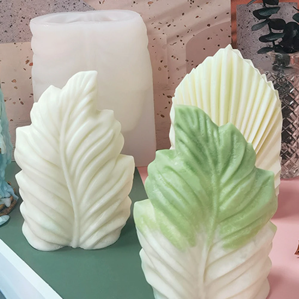 Большая форма кораллового ракушки роскошная в форме свечи 3D Ароматические
