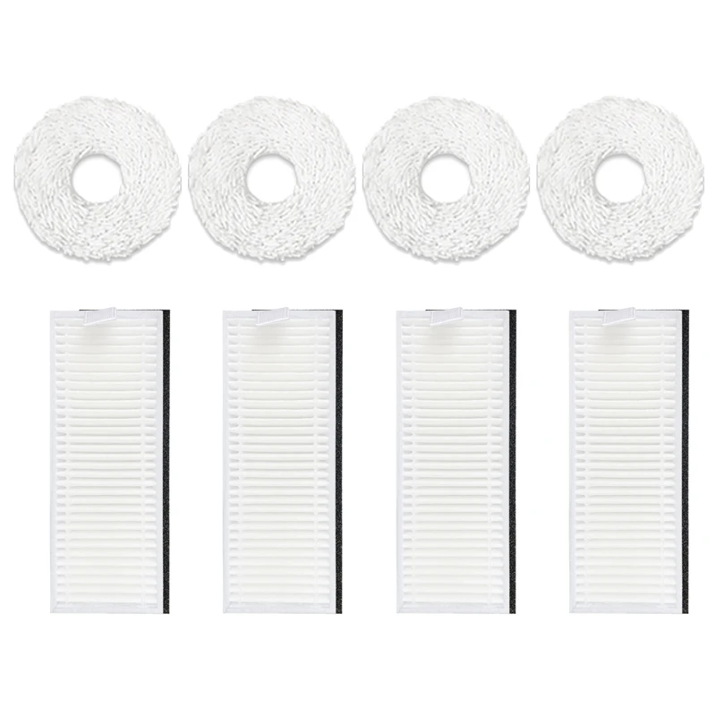 

Rags Hepa Filter for ECOVACS Deebot N9+ Robot Vacuum Cleaner Sweeping Mopping Pad Home Household Parts