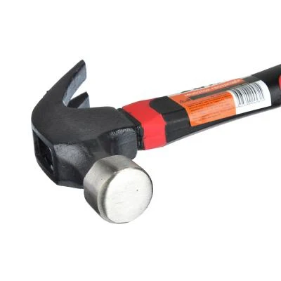 ERMAK Nail hammer 335mm rubberized handle 500ghand tools hand building | Инструменты