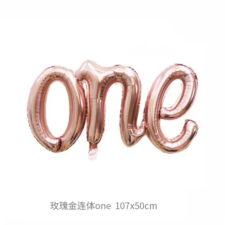 Один шар первый день рождения фольгированные шары детские праздничные украшения