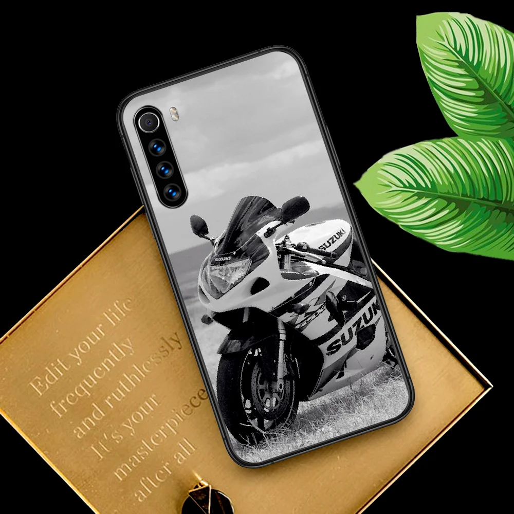 

Cool R Suzuki Gsxr Gsx Phone Case For Xiaomi Redmi Note 7 8 8T 9 9S 4X 7 7A 9A K30 Pro Ultra black Cell Tpu Bumper Silicone