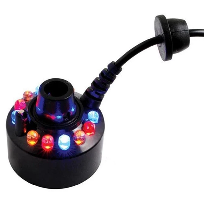 12 Led Industrial Incubator Humidifier Pond Atomizer Air Udifiermih DC 24V Mist Maker Fogger Water Fountain |