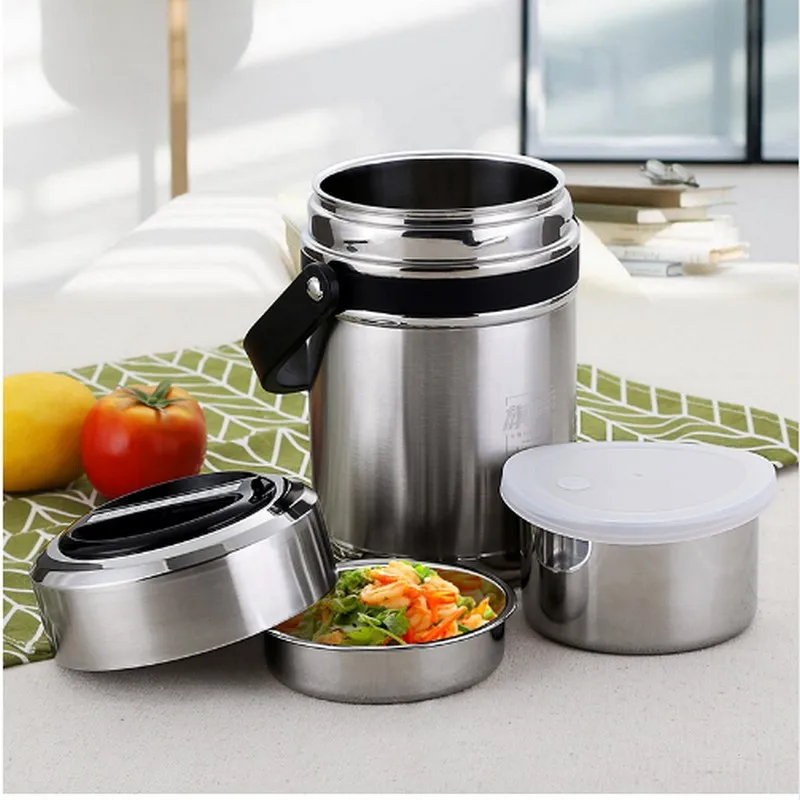 QL термос для еды тепловой контейнер обеда коробка горшок пищевой 304 из