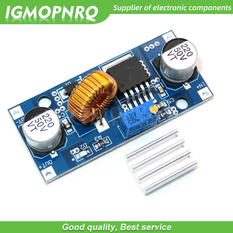 10 шт. 5A XL4015 Регулируемый понижающий модуль питания с литиевым зарядным