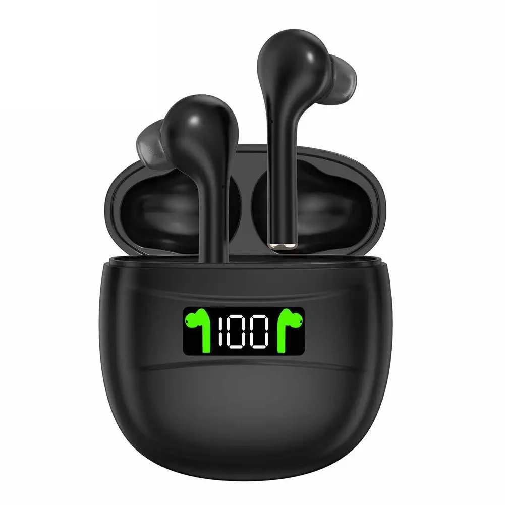 

Беспроводные Bluetooth-наушники 5,0, спортивные наушники с цифровым дисплеем, шумоподавление, водонепроницаемые наушники-вкладыши, гарнитура с м...