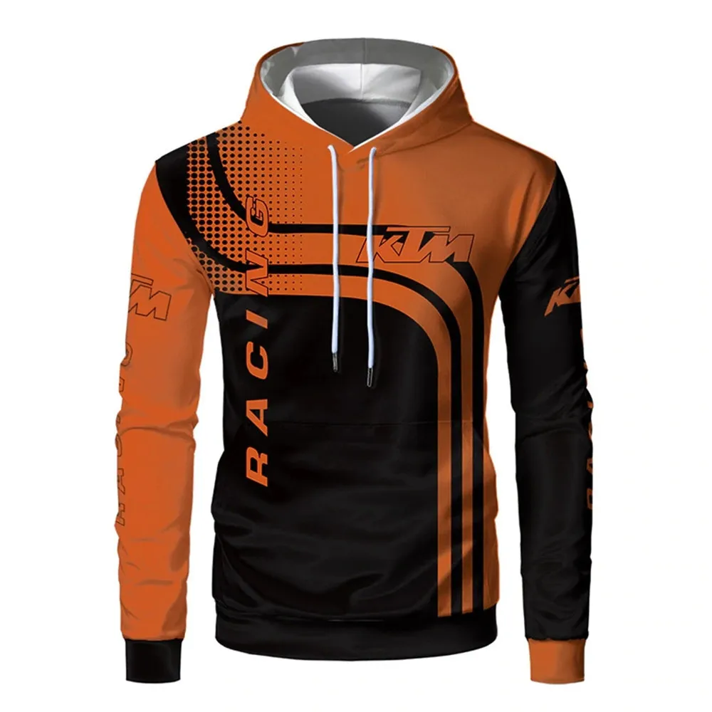 

2021 Brand New Hoodie Motorcycle K T M Pullover 3D Digital Printing Men's Fashion Hooded Jacket Spring&Autumn Casual Sweatshirts