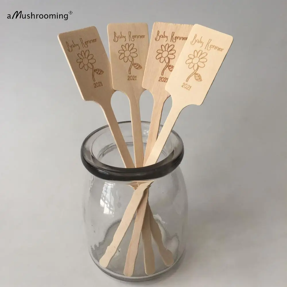 100 шт. пользовательские Напиток мешалки для свадьбы и дня рождения юбилея