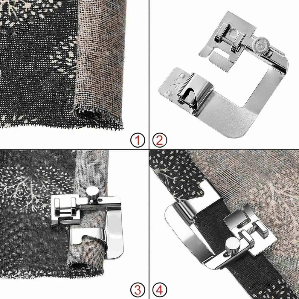 Набор прижимных лапок Nonvor 6 шт. прижимные лапки для швейной машины и широкой