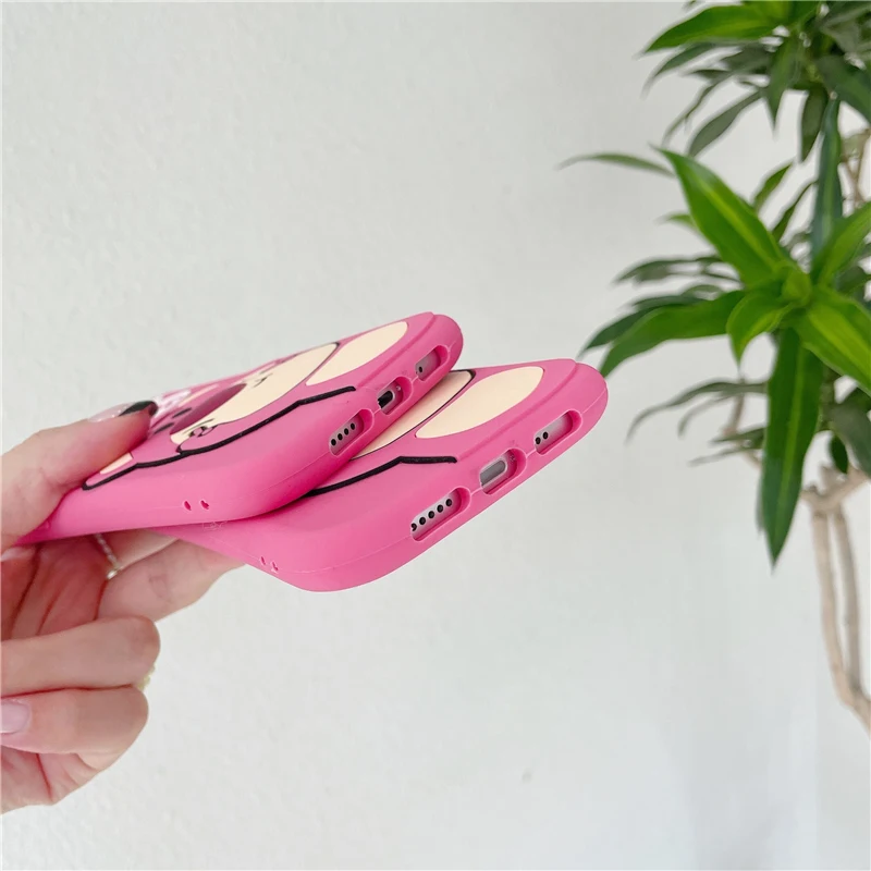 

Disney strawberry bear girls phone case for iPhone12pro/11pro/12promax/7p/8p/se/xr/xs/xsmax/12/6s/6p cartoon cute phone cover