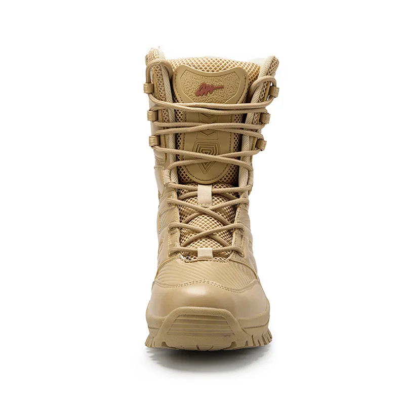 Военные тактические ботинки для мужчин с высоким берцем водонепроницаемые