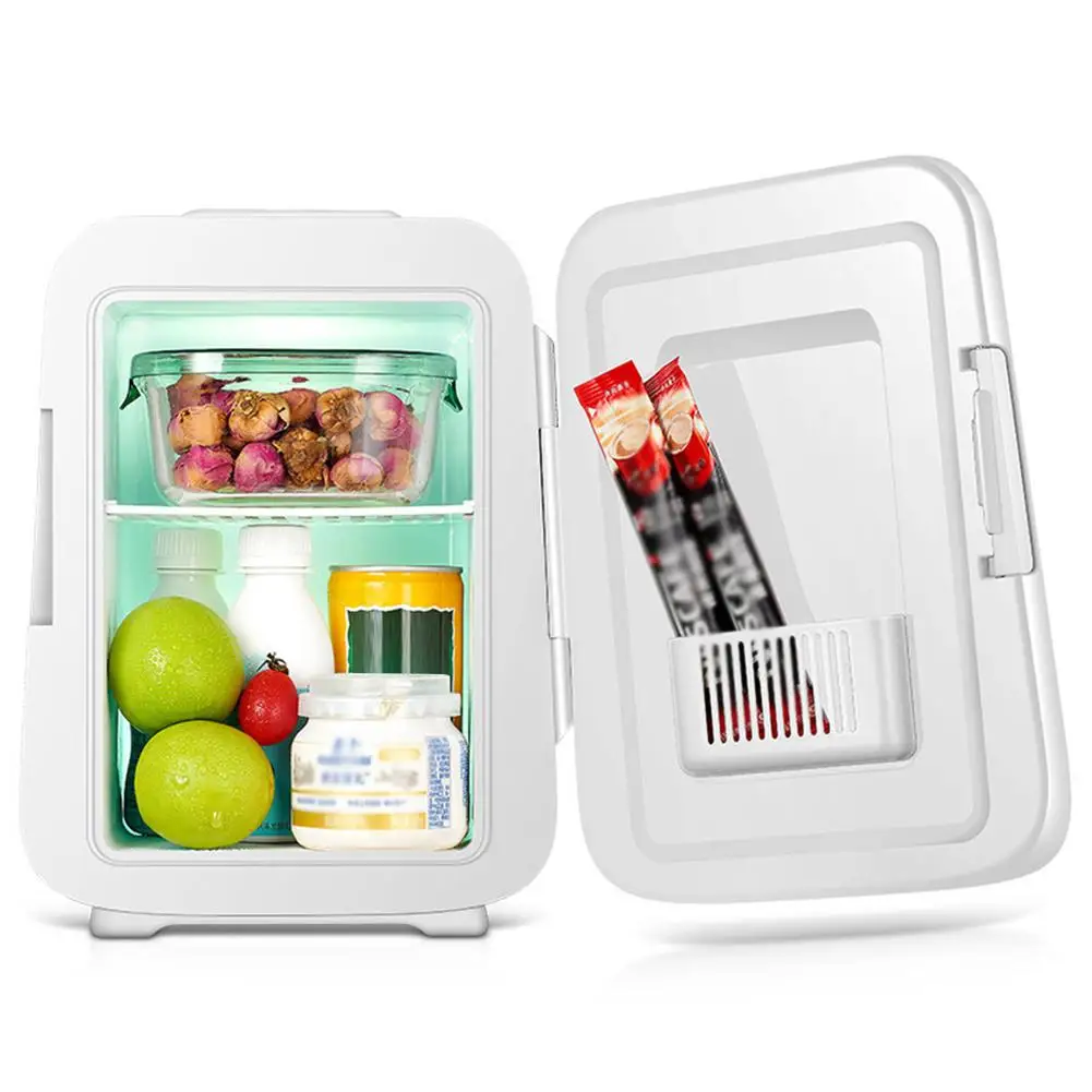 Портативный автомобильный холодильник на 12 В постоянного тока мини вместимостью