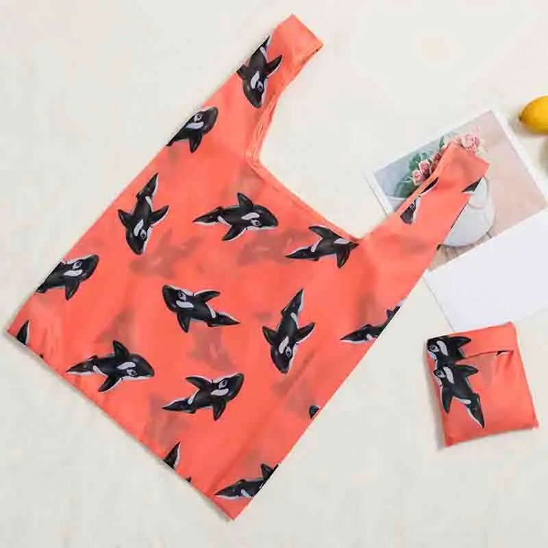 

Reusable Eco-Friendly Grocery Small Size Storage Shopping Pouch Foldable Shopping Bags Multi-function Eco Bag Grocery Bag