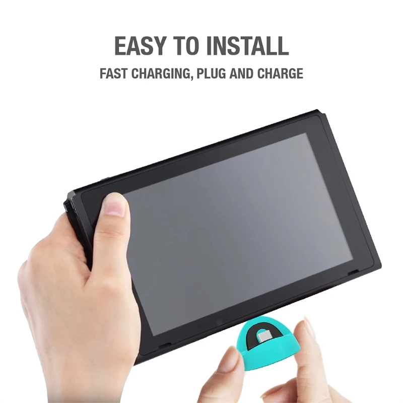 

Portable Charging Dock for Switch/Switch Lite Type C Charger Base Stand Charger Base Stand Charging Dock