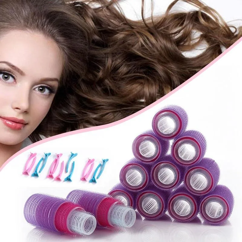 

36/48Pcs Self Grip Hair Rollers Set Self Holding Rollers Multicolor Hair Clips Hairdressing Curlers Hair Salon Tools