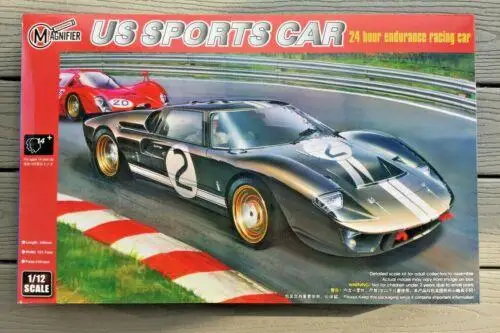 TRUMPETER/лупа 00019 1/12 GT 40 MK.II гоночный автомобиль 24 часа| |