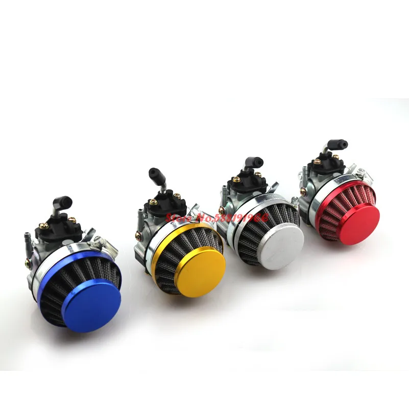 Карманный велосипед 47cc 49cc карбюратор двигателя Карбюратор с воздушным фильтром