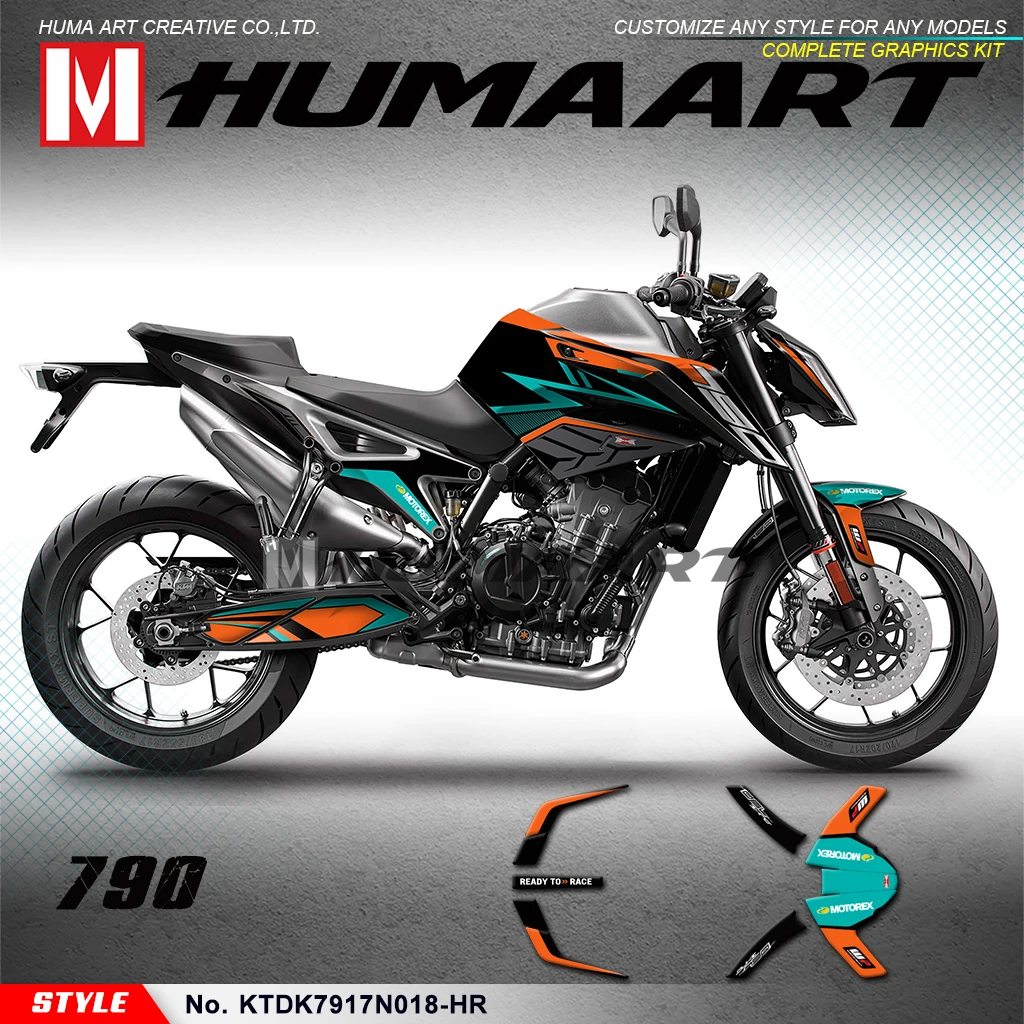 Графические виниловые наклейки huпера для мотоцикла Набор наклеек 790 2017 2018 2019 2020