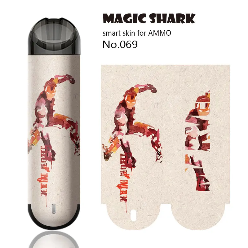 Волшебная Акула Marvel DC Супермен Человек паук Железный человек Бэтмен Халк футляр