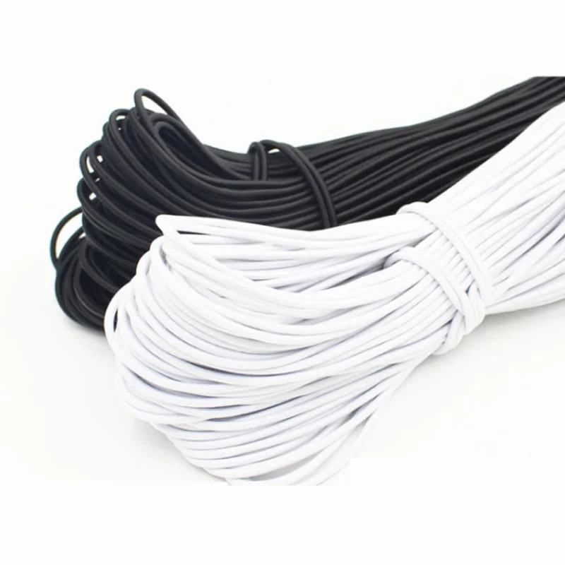 Круглая эластичная веревка прочный шнур нить сделай сам одежда ручной работы