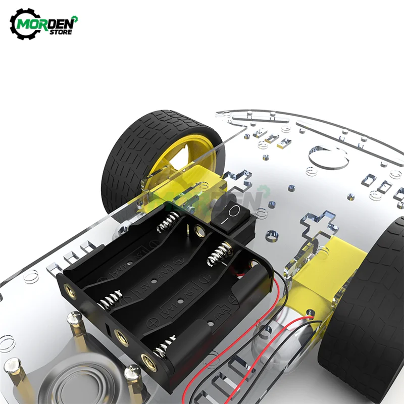 2WD Robot Smart Car Chassis Kits with Speed Encoder for Arduino 51 M26 DIY Education Kit | Инструменты