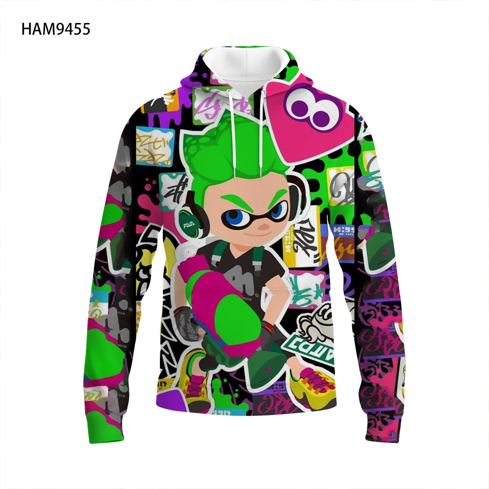 

Свитшоты с 3D принтом для мужчин и женщин, детские модные толстовки с капюшоном, пуловер с длинным рукавом, уличная одежда, пальто для мальчик...