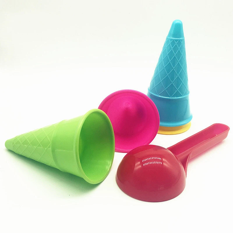 5 шт./лот милый конус мороженого совок наборы пляжные игрушки песок игрушка для