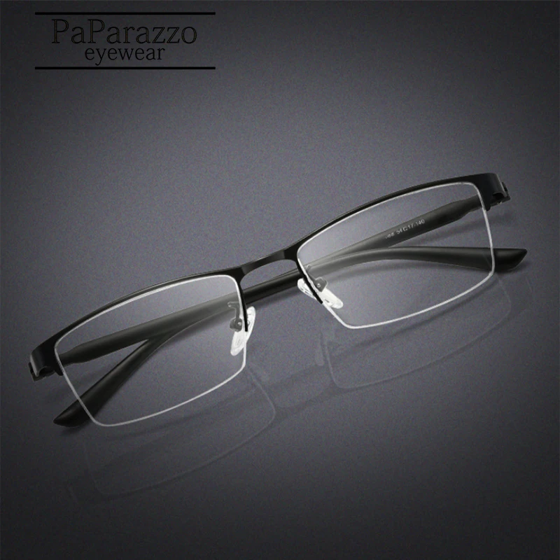Сверхлегкие мужские очки из титанового сплава для близорукости Суперэластичные