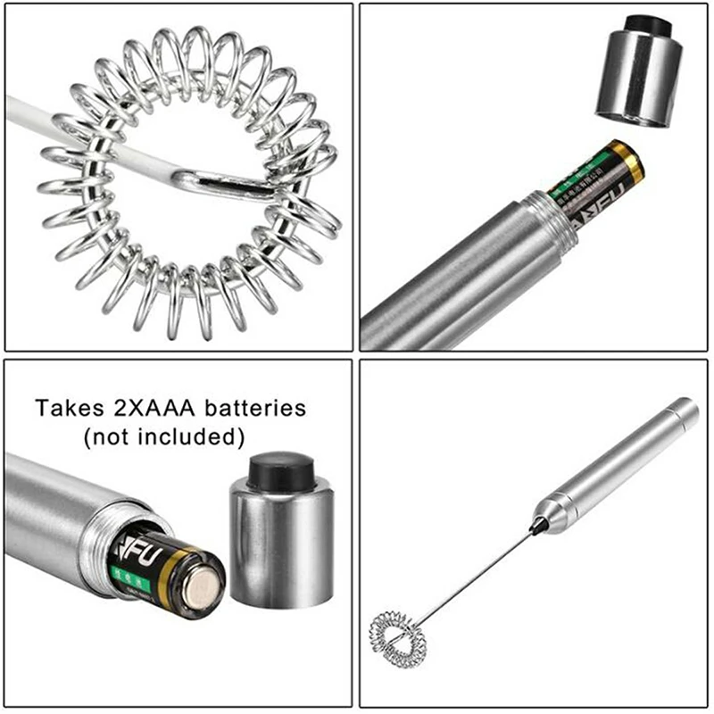 Электрический ручной миксер YAJIAO из нержавеющей стали блендер для вспенивания